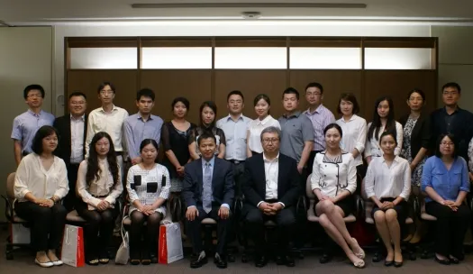 同済大学（中国）から訪問団が来局しました